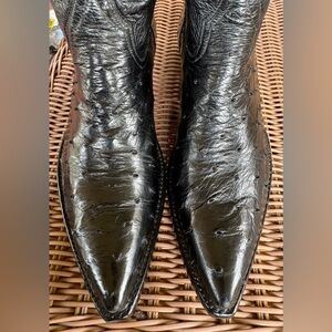 SOLD! Look Gorgeous Falconhead Tres Outlaws Full Ostrich Cowboy Cowgirl Boots.